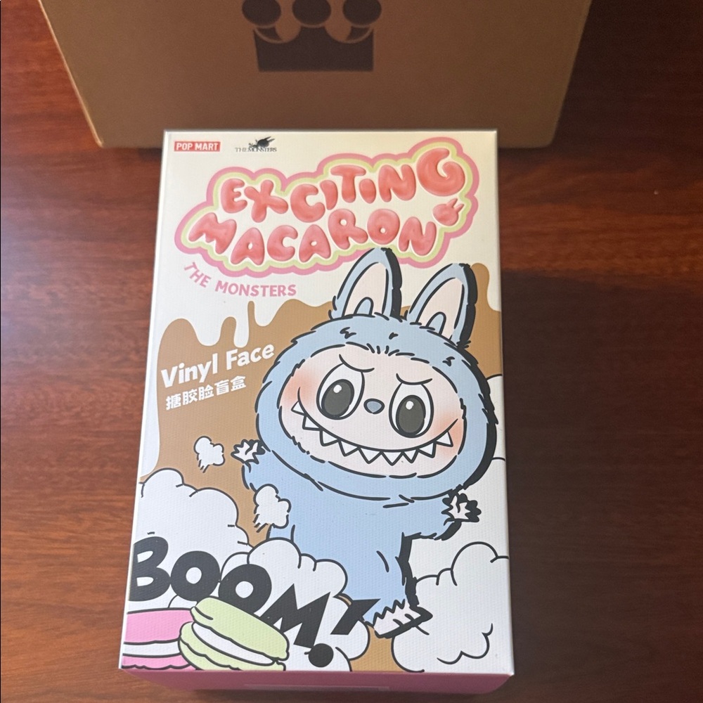 Pop Mart Pop Now Sesame Bean Labubu Exciting Macaron Never Opened!
